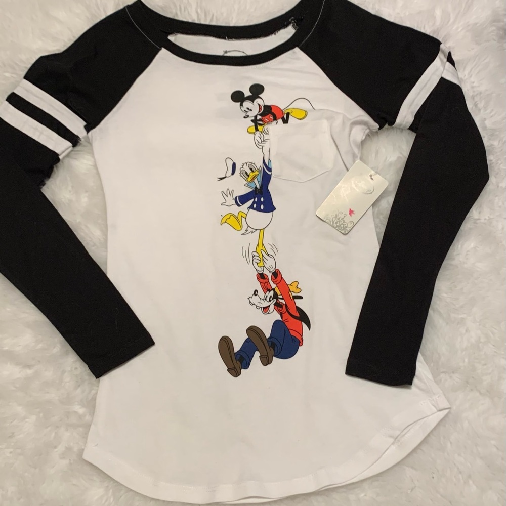 DISNEY 60% cotton children’s 3/4 sleeve tunic NWTin size 3/5 small